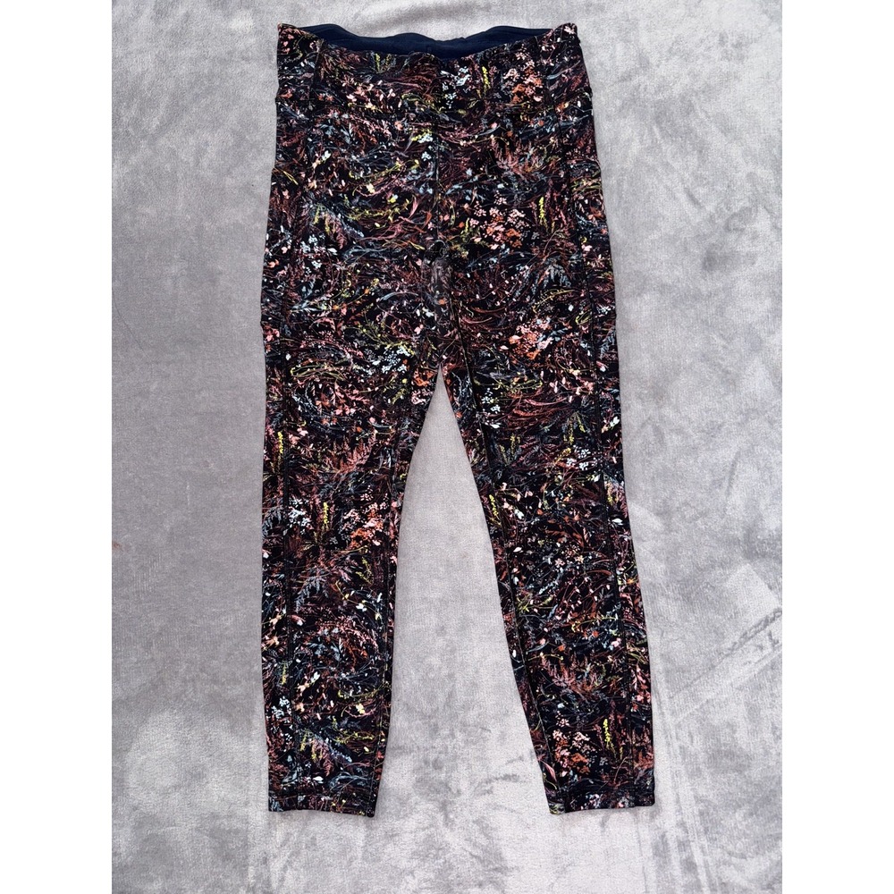 Lululemon Women's Invigorate High Rise Foliage Leggings Size 10